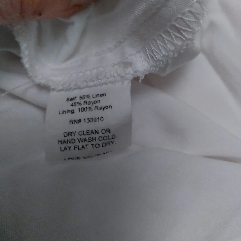 NWT SHOW ME YOUR MUMU Lovely White Linen Blend Tiered Ruffled Midi Dress, XS - Picture 7 of 11